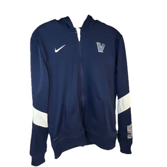 Nike Tops - Nike Womens Therma Fit Full Zip Hoodie Size Large Embroidered Villanova sleeve